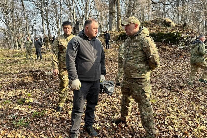 Гаглоев принял участие в работах по благоустройству святилища "Мыкалгабырта"??