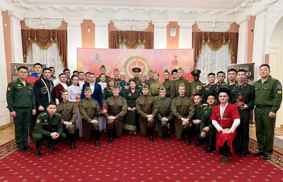 Курсанты из Южной Осетии выступили на XX Всероссийском фестивале "Катюша"