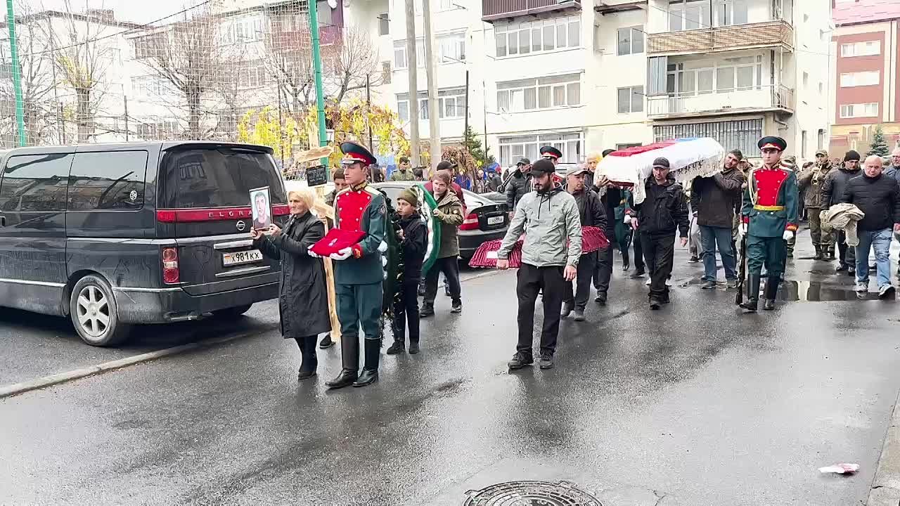 В Южной Осетии простились с бойцом, погибшим в зоне СВО