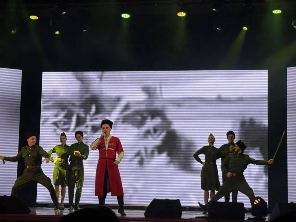 Курсант Военного университета Минобороны России Владислав Гаглоев представил Южную Осетию на международном фестивале "Катюша"