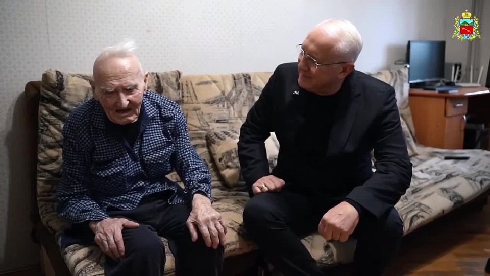 Одному из старейших жителей Владикавказа, ветерану ВОВ Павлу Кабулову, исполнилось 102 года