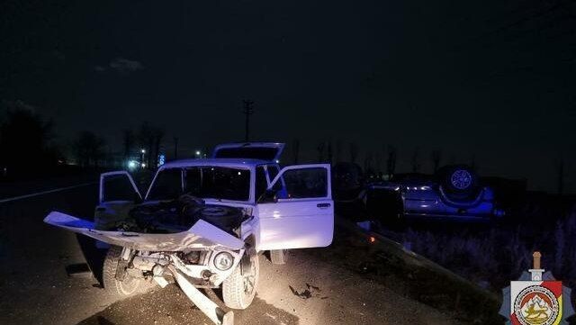 В МВД сообщили подробности аварии на автодороге Цхинвал-Дменис