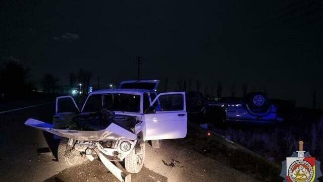 ДТП, в котором пострадали пять человек, произошло сегодня вечером на дороге Цхинвал-Дменис