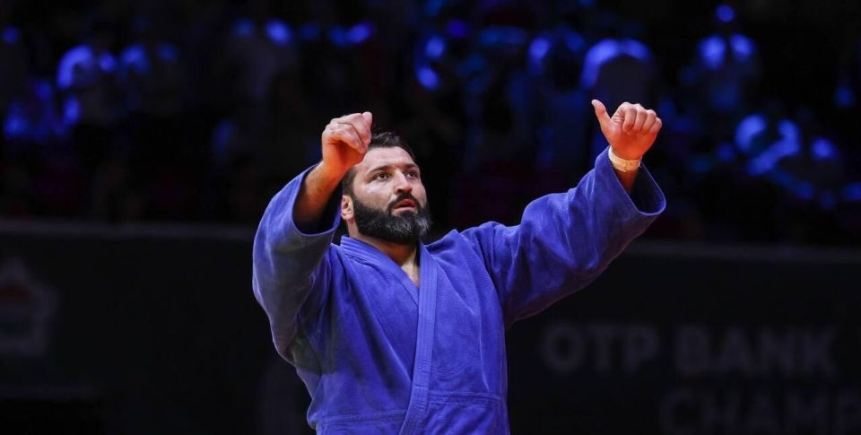 Инал Тасоев сохранил стопроцентный показатель завоеванных медалей на "Большом шлеме"