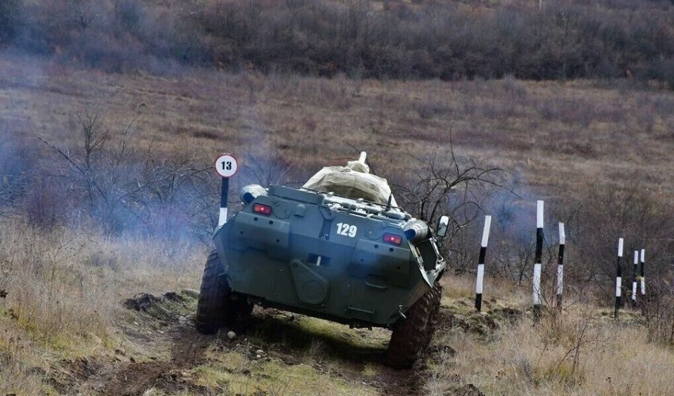 В Южной Осетии ввели в строй танкодром