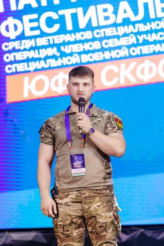 Ветеран СВО Сослан Гогичаев стал финалистом проекта "Время Героев"