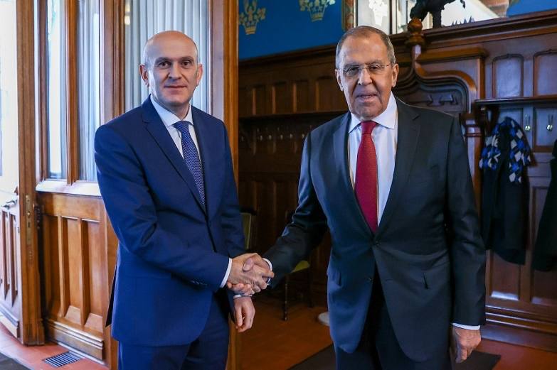 Министр иностранных дел Республики Южная Осетия А.М. Джиоев направил поздравительное послание Министру иностранных дел Российской Федерации С.В. Лаврову по случаю Дня Конституции Российской Федерации