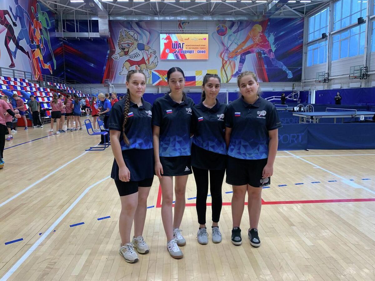 Теннисистки из Южной Осетии вошли в десятку лучших на СКФО