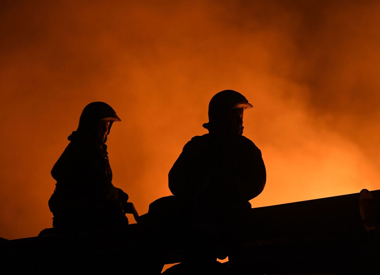 Пожарные в Знаурском районе оперативно потушили возгорание в частном доме