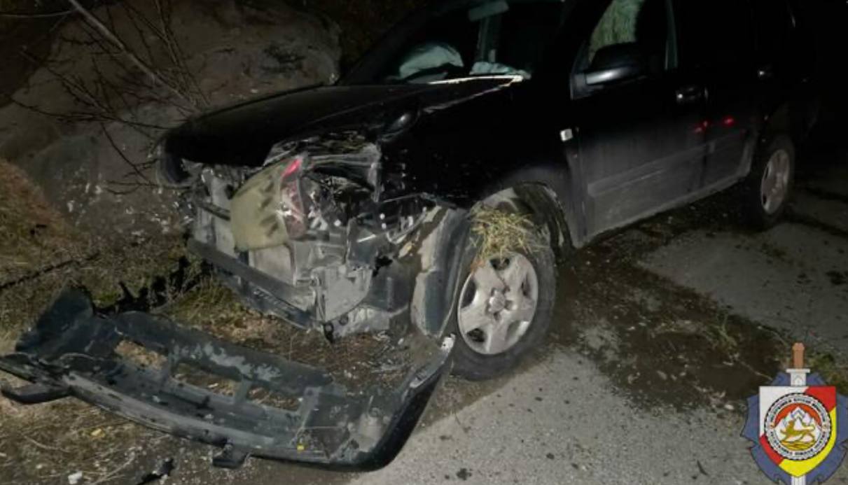 58-летняя женщина пострадала в ДТП в Цхинвальском районе