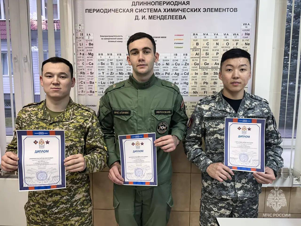 В Академии гражданской защиты МЧС России определились победители и призеры конкурса «Экспериментальная химия в спасательном деле»